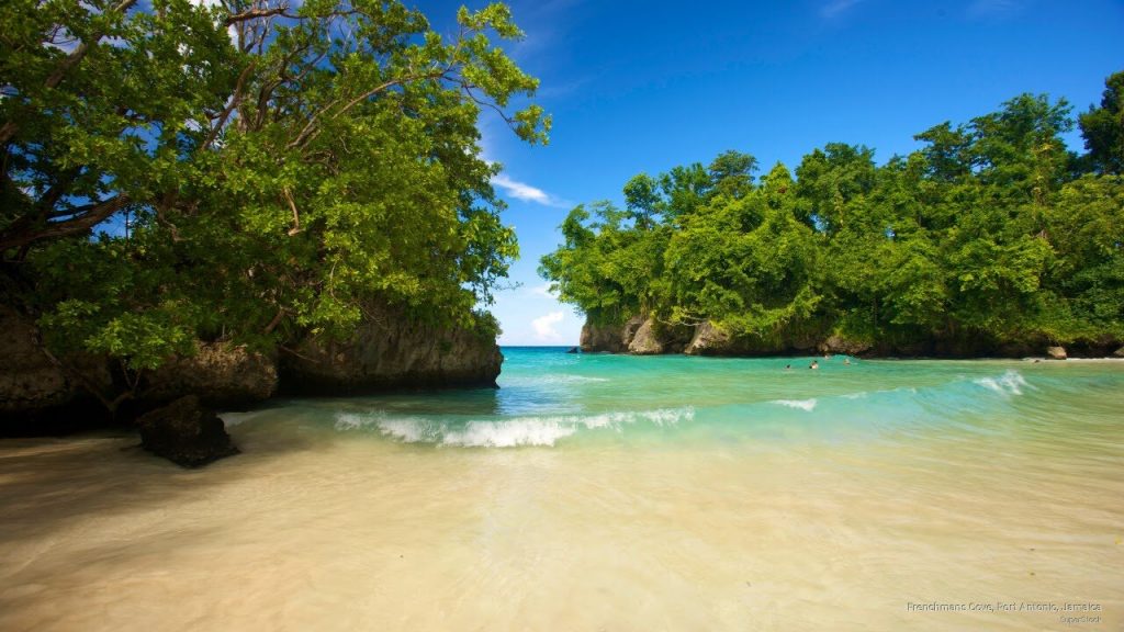 Jamaican clean and beautiful beaches