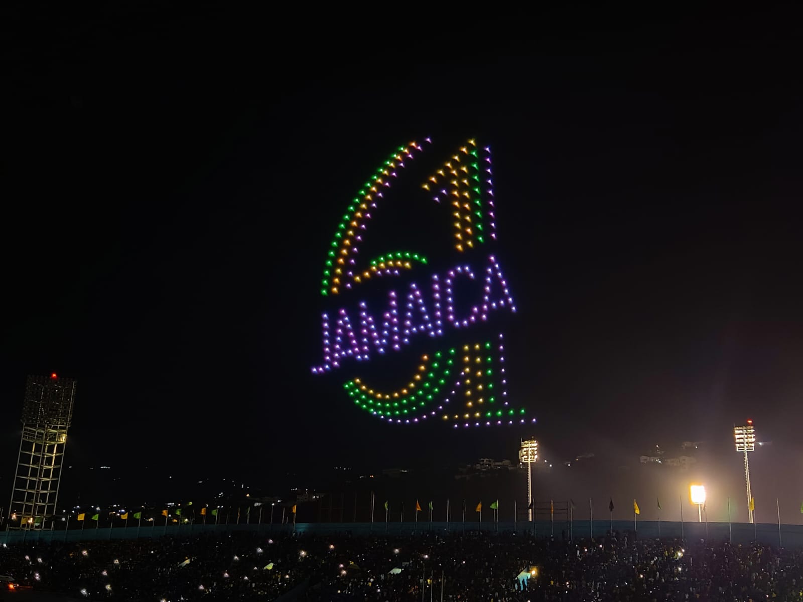 Drone Display at Jamaica Grand Gala 2023