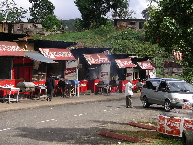 Jerk Stands in Jamaica 